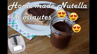 Homemade Nutella for days Only takes few minutes with Thermomix® [upl. by Buchbinder]