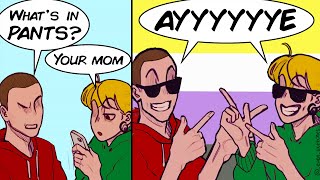 your MOMS a gender 😂 🌈Enby Memes [upl. by Karim959]