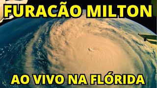 AO VIVO  FURACÃO MILTON AVANÇA NA FLÓRIDA COM FORÇA DESTRUTIVA  COBERTURA COMPLETA [upl. by Wally]