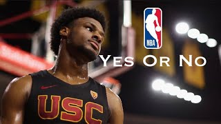 Will Bronny James Actually Get Drafted [upl. by Enayr]