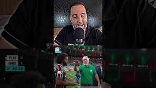 Discussão entre Marcelo e Mano Menezes futebol fluminense futebolbrasileiro manomenezes shorts [upl. by Lucey190]