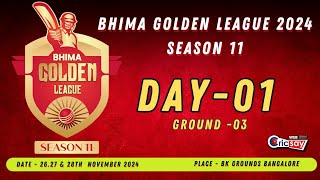 BHIMA GOLDEN LEAGUE 2024 II SEASON 11 II GROUND 03 [upl. by Rehteh]