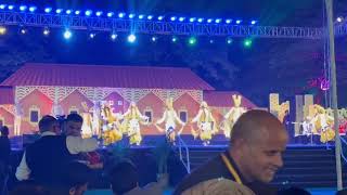 Sparsh Tanishka Luddi performance at National Craft Festival Kalagram 2024 [upl. by Cheffetz]