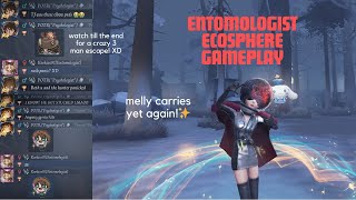 IDENTITY V Melly Turns The Tides With A Funny Ending XD  Entomologist Gameplay [upl. by Ihcehcu]