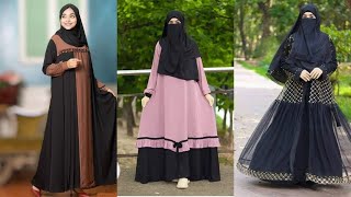 Unique latest dubai borka design for ladies  new abaya design 2024👌💕 [upl. by Titania259]