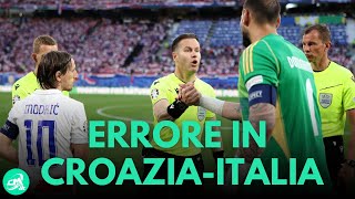 LERRORE Arbitrale in CroaziaItalia 11 che NESSUNO ha visto MOVIOLA Euro 2024 [upl. by Yvel3]