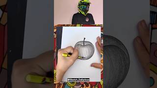 Drawing Apple 🍎🤩 shortsfeed shorts trending ytshorts [upl. by Anovahs]