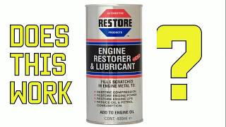 Ametech Engine Restorer  Does it work [upl. by Otirecul713]