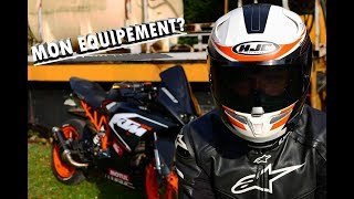 MON ÉQUIPEMENT DE MOTO ⛑ [upl. by Shipley407]