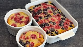 Classic Clafoutis Recipe  Homemade [upl. by Lev]