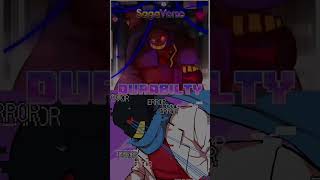 Sagaverse Error vs Righteous Error alphatale errorsans sagaverse [upl. by Shari]