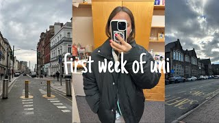 first week of uni  freshers week cooking exploring cardiff [upl. by Osnofledi]