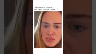 Best memes on the internet part 126 🤣 Adele shorts celebrity funny fyp memes viral [upl. by Ney]