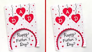 Fathers Day Greeting Card Ideas  Easy amp Simple Fathers Day Card  Happy Fathers Day Card 2024 [upl. by Leehar]