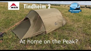 MSR Tindheim 2  Hilleberg Nammatj 2 beater 1st impressions How to pitch your tent in strong winds [upl. by Eziechiele657]