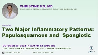 DERMPATH Two Major Inflammatory Patterns Papulosquamous and Spongiotic [upl. by Spragens587]