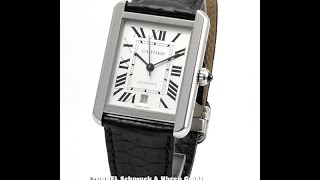 Cartier Tank Solo XL Ref W5200027 FM10548 [upl. by Damalas]