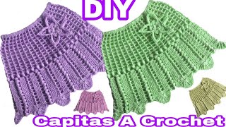 Capita para INVIERNO tejidas a crochet Paso A Paso [upl. by Desi]