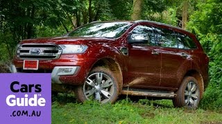 2015 Ford Everest SUV review  first drive [upl. by Aicinad]