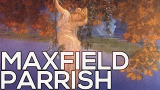 Maxfield Parrish A collection of 55 paintings HD [upl. by Lainahtan]