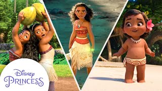 The Journey of Moana  Disney Princess [upl. by Ordnagela]