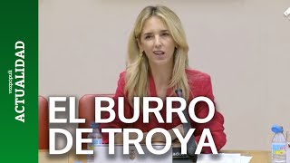 Cayetana explica cuál es el quotburro de Troyaquot del Plan Sánchez [upl. by Lapo10]