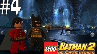 Lego Batman 2  Walkthrough Part 4 Courtyard Clean Up [upl. by Taddeo527]