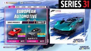 Festival Playlist Series 31 European Automotive in Forza Horizon 5  February 29 2024 UPDATE 31 [upl. by Acinoed672]