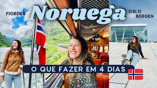 ROTEIRO 4 DIAS NORUEGA  Oslo Bergen e Fiordes noruegueses [upl. by Kai]