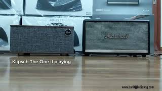 So sánh Klisch The One 2 vs Marshall Stanmore 2  Soundtest Klisch The One 2 vs Marshall Stanmore 2 [upl. by Ilenna]