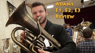 ADAMS e1 e2 e3 EUPHONIUM review [upl. by Schoof]