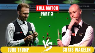 Judd Trump vs Chris Wakelin Northern Ireland Open Final Snooker Highlights Part 3 [upl. by Acinhoj]