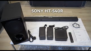 Sony HTS40R Soundbar Home Theatre System  Is it that good [upl. by Patten]