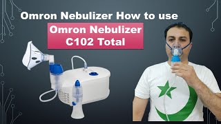 Omron Nebulizer How to use Omron Nebulizer C102 Total [upl. by Neiman]