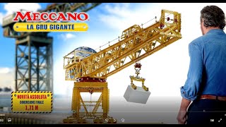 MECCANO  LA GRU GIGANTE è in edicola [upl. by Nanyt168]