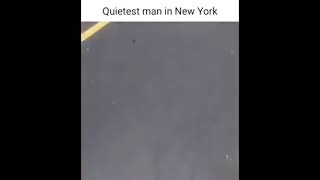 Quietest man in New York [upl. by Ot936]