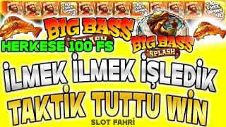 SLOT OYUNLARI  BİG BASS BONANZA KÜÇÜK KASA  TAKTİK YAPTIK OYUNU AÇTIK VURGUNU YAPTIK [upl. by Ettennig]