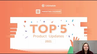 Top 5 Product Updates of 2021 for CoSchedule Marketing Calendar [upl. by Squier]