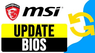 How to UPDATE BIOS on MSI MOTHERBOARDS 2024  Best Guide for MSI BIOS Update [upl. by Anirual]