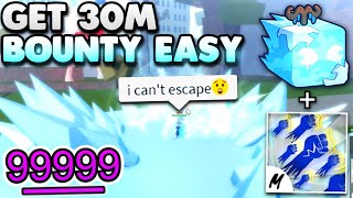 Use This ICE COMBO If You Want FREE BOUNTY Blox Fruits [upl. by Itoyj297]