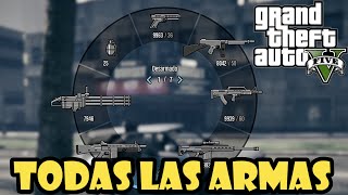 Como tener TODAS las ARMAS en GTA 5 Modo Historia✔️ [upl. by Aneloc593]