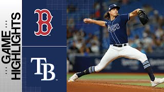 Red Sox vs Rays Game Highlights 9623  MLB Highlights [upl. by Chaddie]