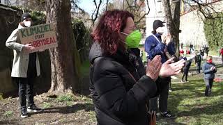 Klimaproteste Ravensburg Aufruf Rathausprotest  Petitionsübergabe an Petitionsausschuss [upl. by Mccall]