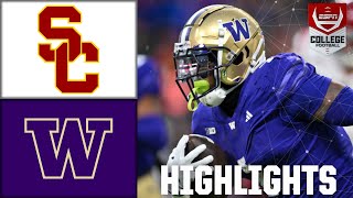 USC Trojans vs Washington Huskies  Full Game Highlights  ESPN College Football [upl. by Standice376]