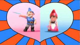 Nelly Furtado y Elton John  Cocodrile Rock Gnomeo y Julieta Videoclip Oficial [upl. by Krissie]