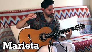 Francisco Tárrega  Marieta Mazurka  Classical Guitar [upl. by Kcirdec]