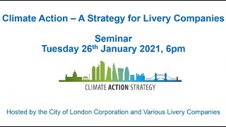 Climate Action  A Strategy for Livery Companies [upl. by Rawde]