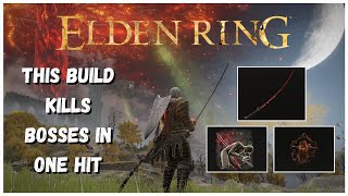 Elden Ring Most Overpowered Build  Rivers Of Blood Katana Max Damage Build [upl. by Ellord146]