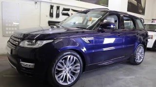 2014 14 Range Rover Sport HSE finished in Loire Blue [upl. by Comfort]