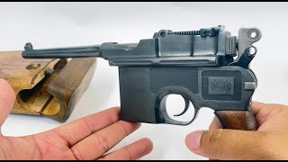 9mm Mauser C96 Broomhandle Refurbished by Federal Ordinance [upl. by Richella970]